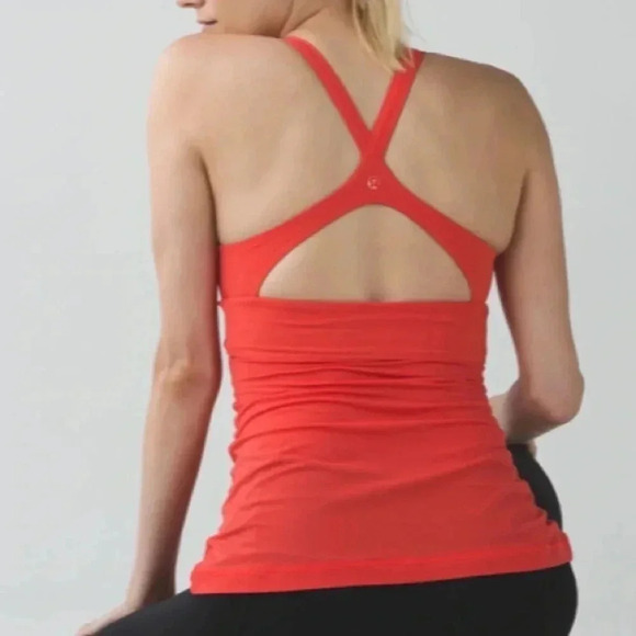 Lululemon Wrap It Up Tank Alarming | size 6 - Picture 2 of 6